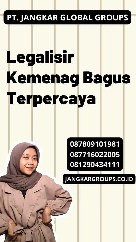 Legalisir Kemenag Bagus Terpercaya