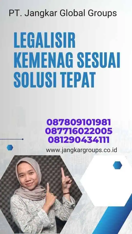 Legalisir Kemenag Sesuai Solusi Tepat