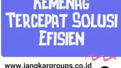 Legalisir Kemenag Tercepat Solusi Efisien