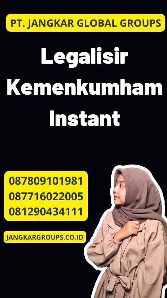 Legalisir Kemenkumham Instant