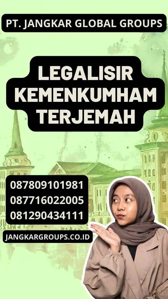 Legalisir Kemenkumham Terjemah