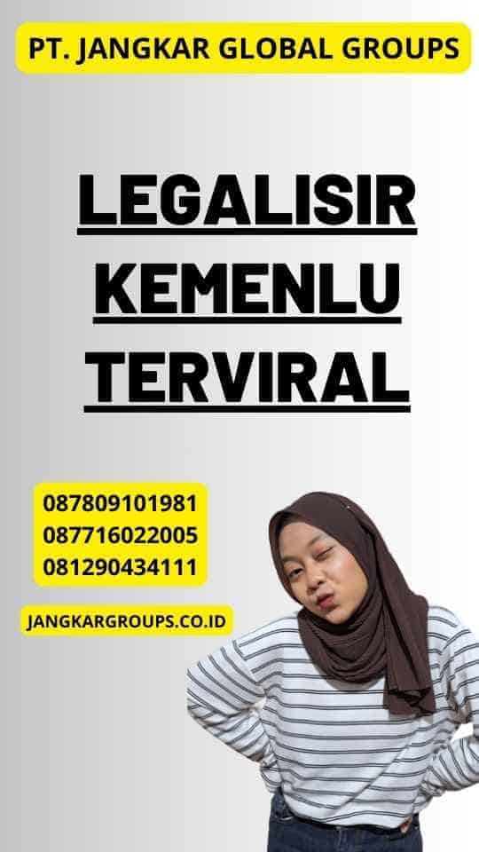 Legalisir Kemenlu Terviral