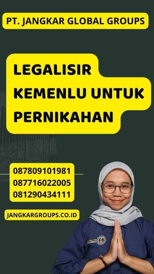 Legalisir Kemenlu Untuk Pernikahan