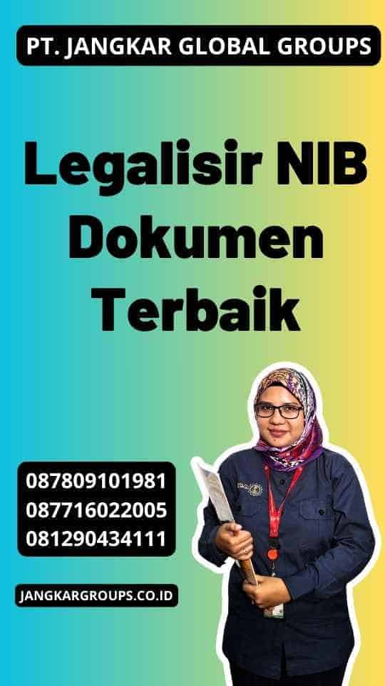 Legalisir NIB Dokumen Terbaik