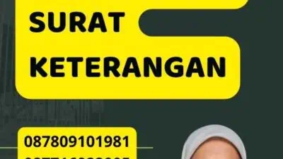 Legalisir Notaris Jasa Surat Keterangan