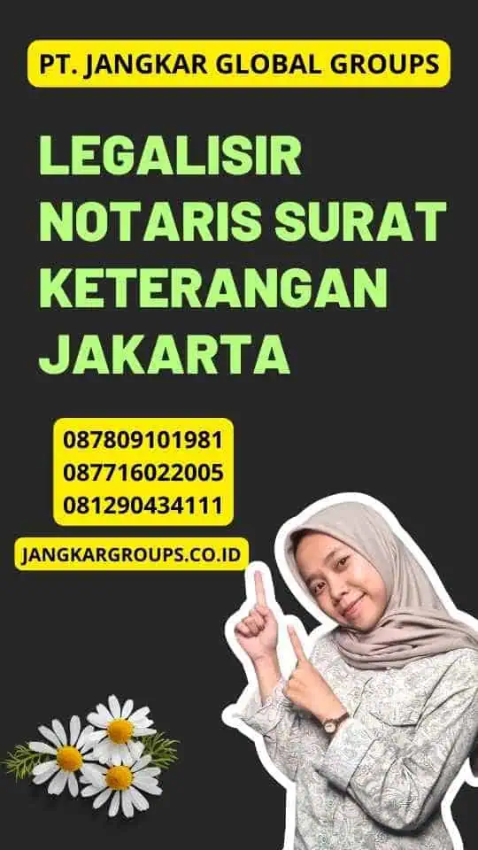 Legalisir Notaris Surat Keterangan Jakarta