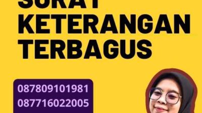 Legalisir Notaris Surat Keterangan Terbagus