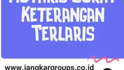 Legalisir Notaris Surat Keterangan Terlaris