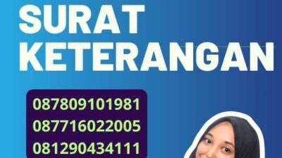 Legalisir Online Notaris Surat Keterangan
