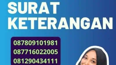 Legalisir Online Notaris Surat Keterangan