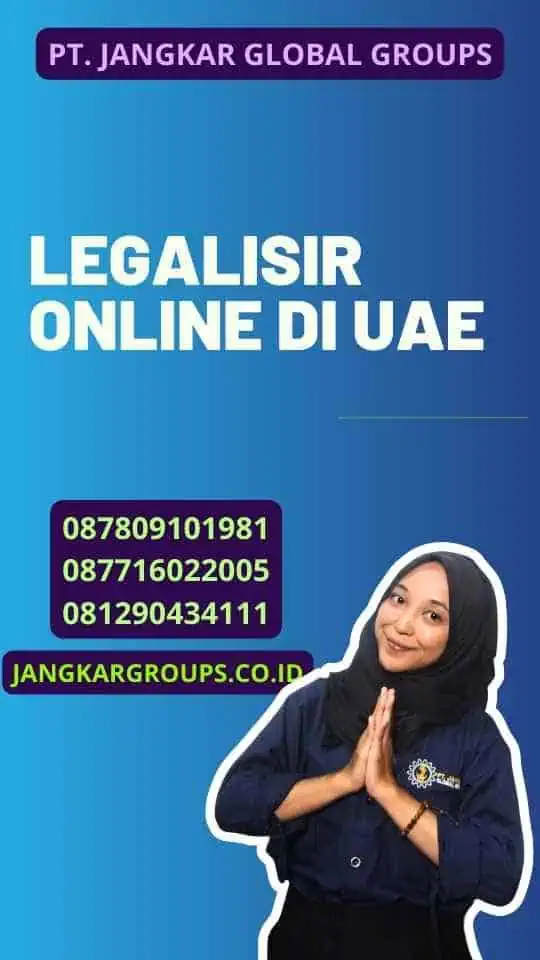 Legalisir Online di UAE