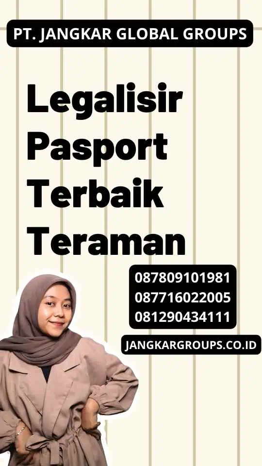 Legalisir Pasport Terbaik Teraman