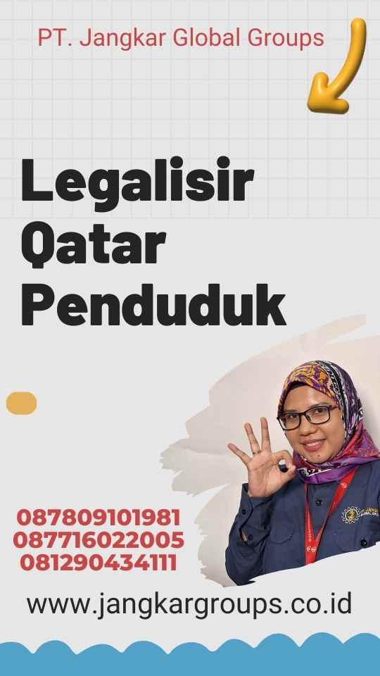 Legalisir Qatar Penduduk