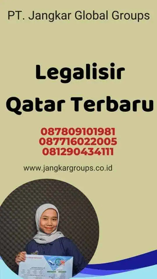 Legalisir Qatar Terbaru