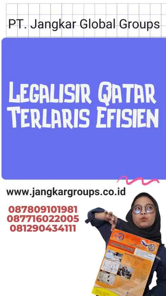 Legalisir Qatar Terlaris Efisien