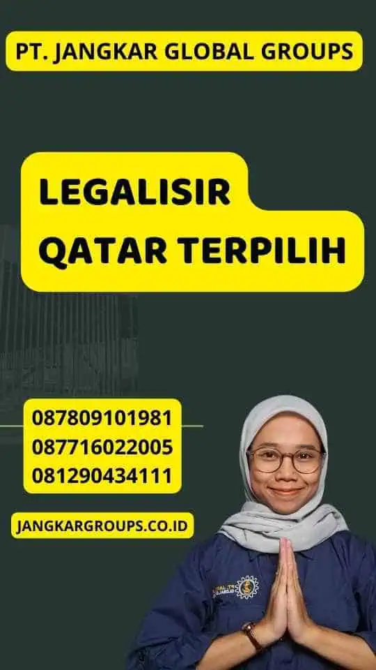 Legalisir Qatar Terpilih