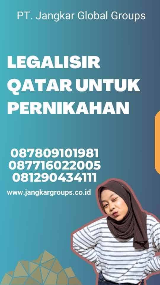 Legalisir Qatar untuk Pernikahan