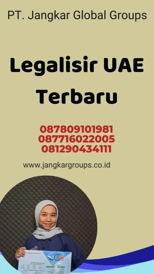 Legalisir UAE Terbaru