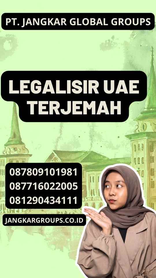 Legalisir UAE Terjemah