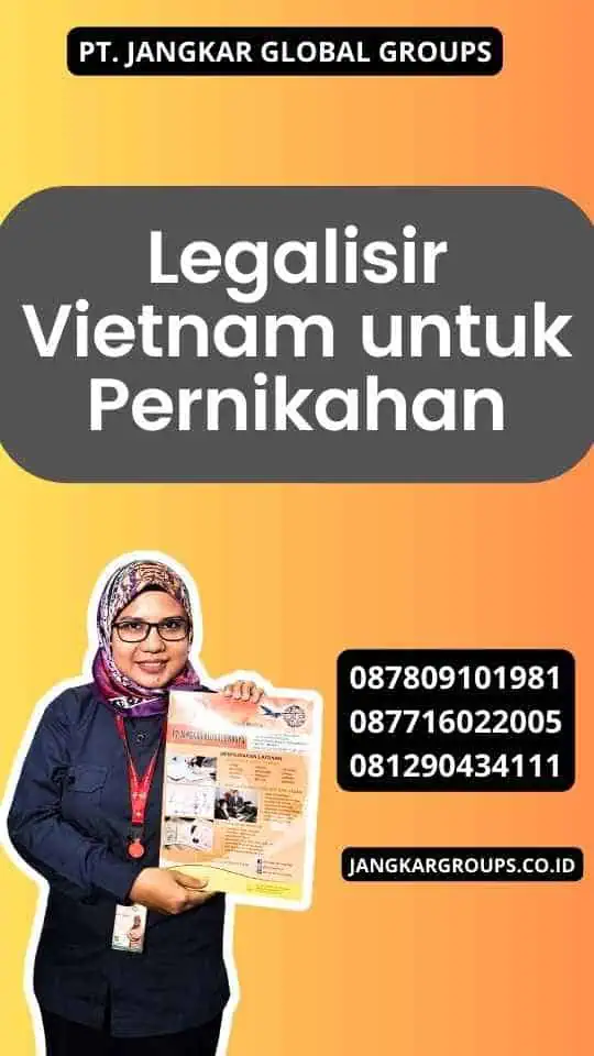 Legalisir Vietnam untuk Pernikahan