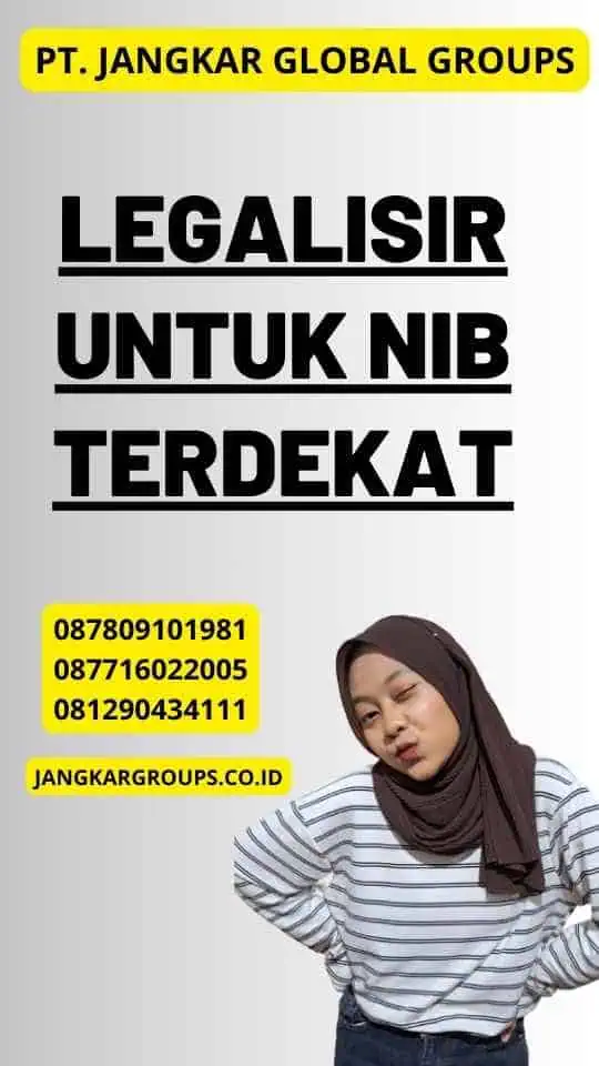 Legalisir untuk NIB Terdekat