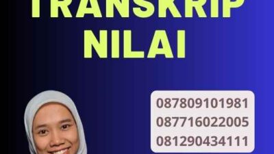 Legalisir untuk Transkrip Nilai