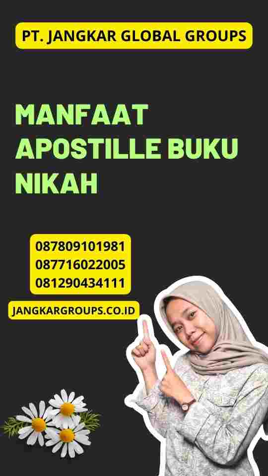 Manfaat Apostille Buku Nikah