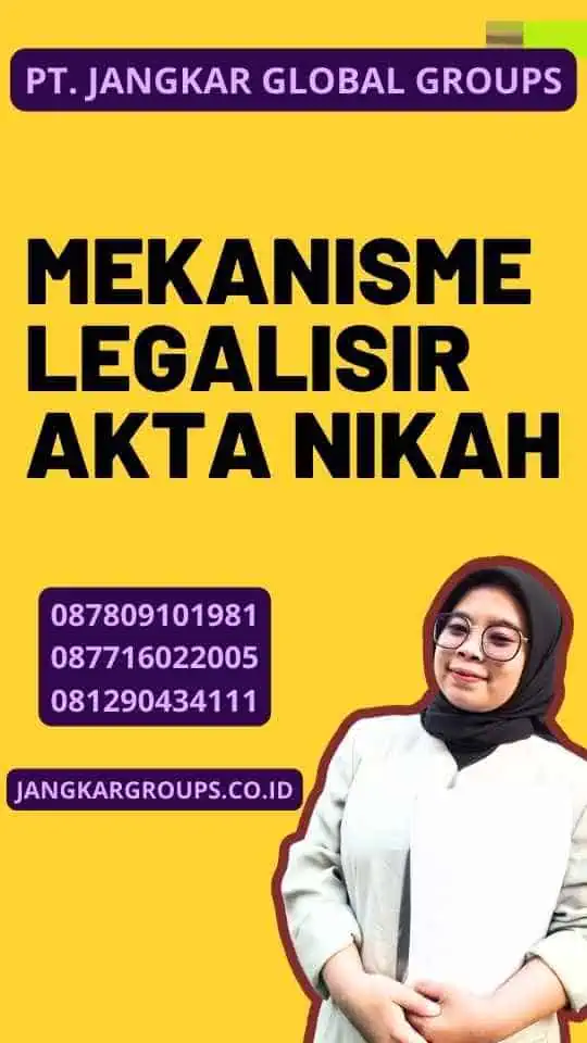 Mekanisme Legalisir Akta Nikah