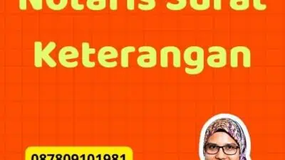 Mekanisme Notaris Surat Keterangan