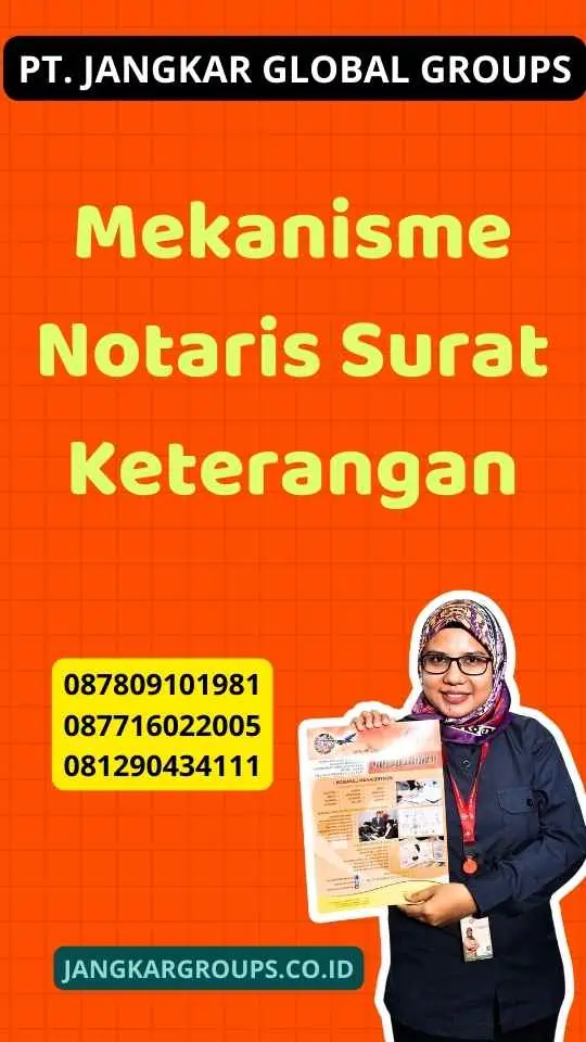 Mekanisme Notaris Surat Keterangan