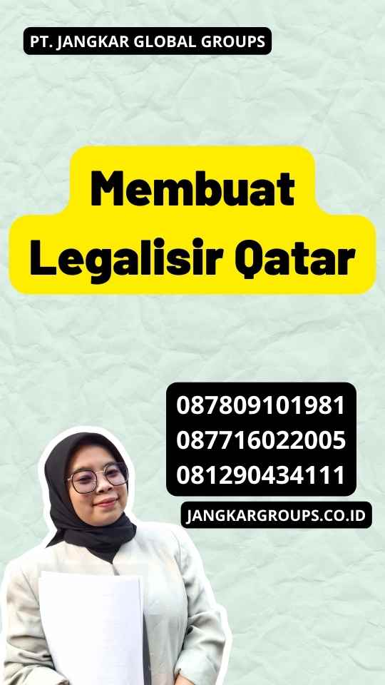 Membuat Legalisir Qatar