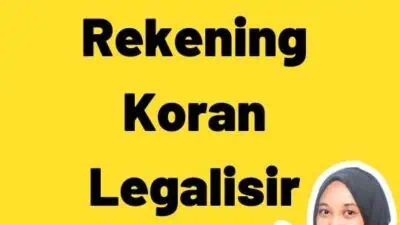 Mencoba Notaris Rekening Koran Legalisir