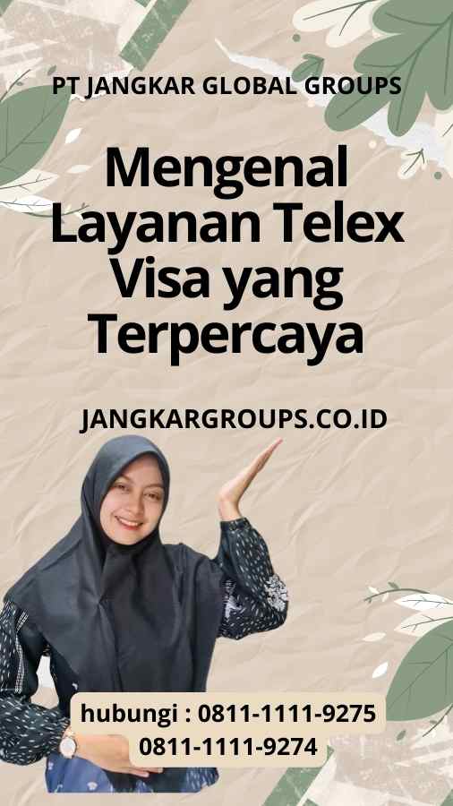 Mengenal Layanan Telex Visa yang Terpercaya