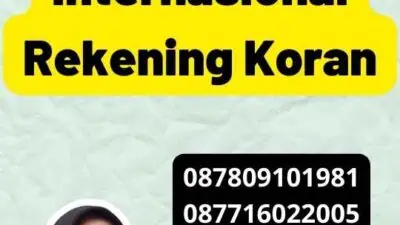 Notaris Internasional Rekening Koran