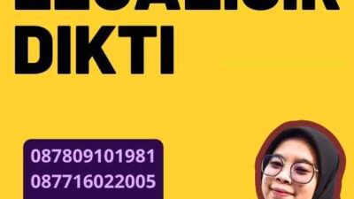 Online Legalisir Dikti
