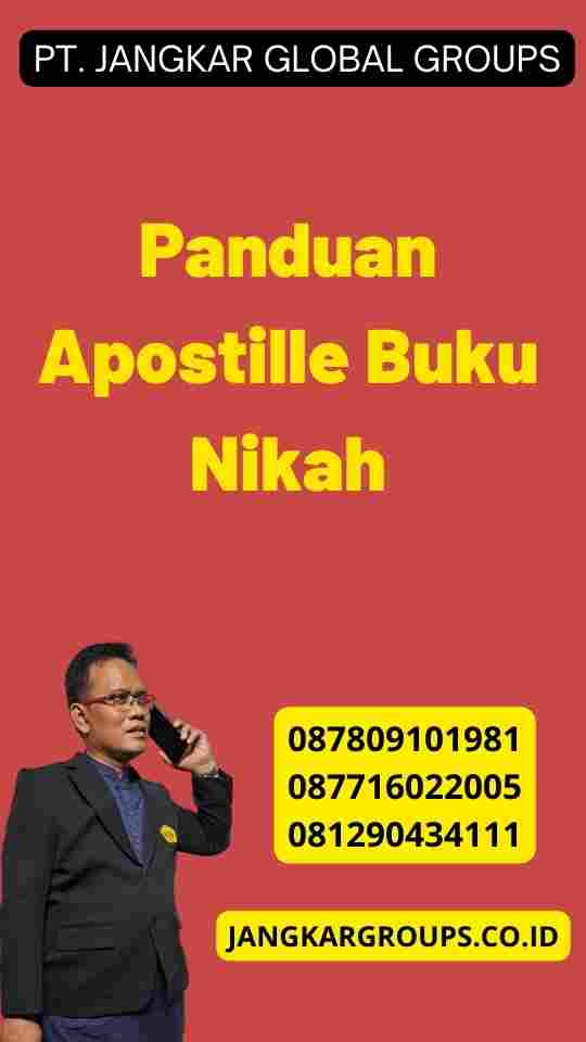 Panduan Apostille Buku Nikah