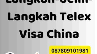 Panduan Langkah-demi-Langkah Telex Visa China