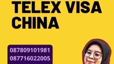 Panduan Mengurus Telex Visa China