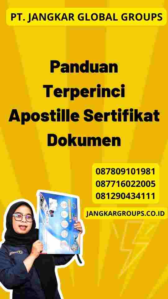 Panduan Terperinci Apostille Sertifikat Dokumen