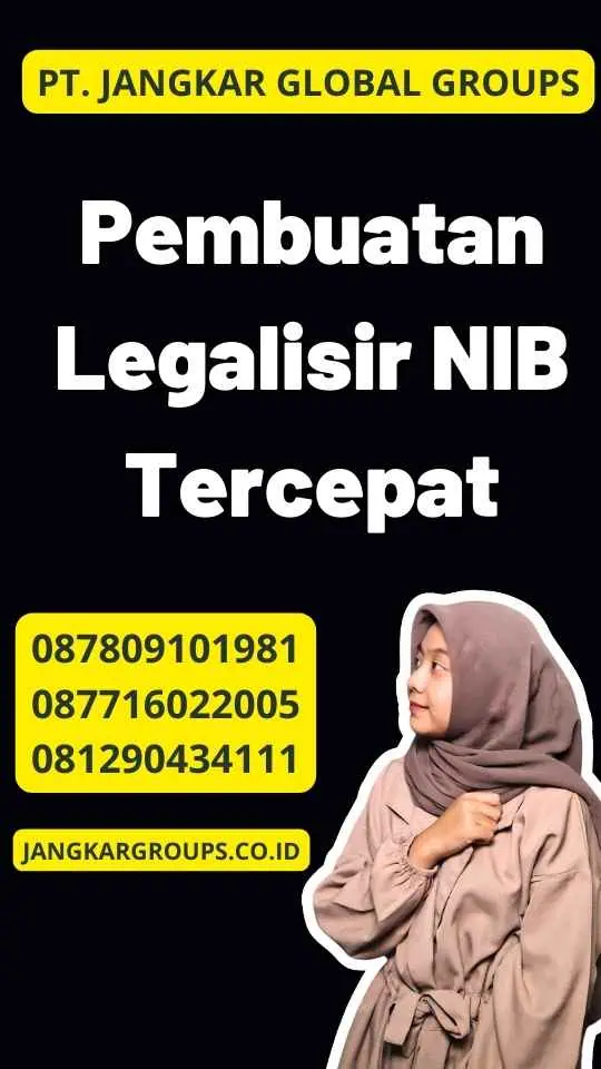 Pembuatan Legalisir NIB Tercepat