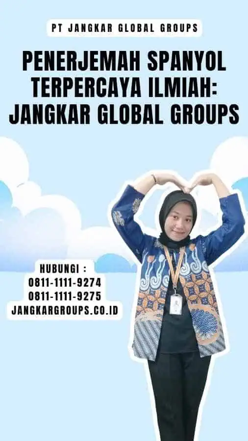 Penerjemah Spanyol Terpercaya Ilmiah Jangkar Global Groups