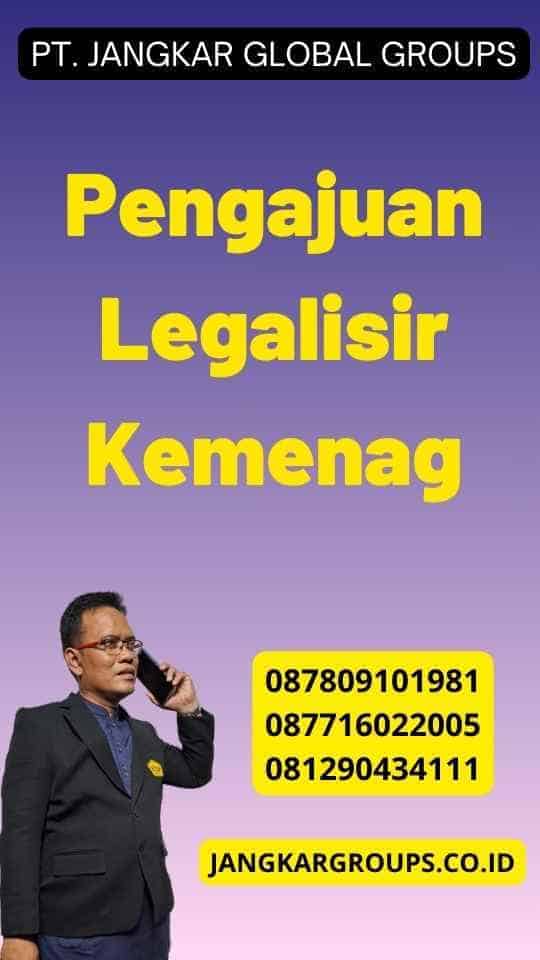 Pengajuan Legalisir Kemenag