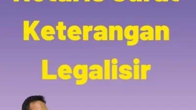 Pengajuan Notaris Surat Keterangan Legalisir