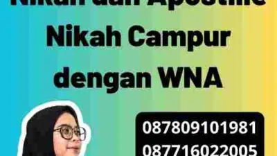 Pengalaman Legalisasi Buku Nikah dan Apostille Nikah Campur dengan WNA