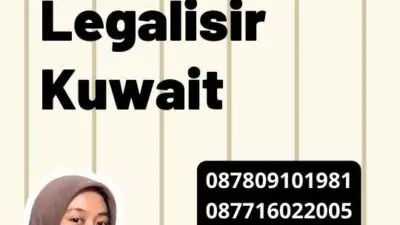 Pengeluaran Legalisir Kuwait