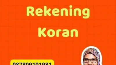 Pengesahan Notaris Rekening Koran