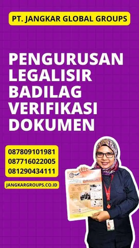 Pengurusan Legalisir Badilag Verifikasi Dokumen