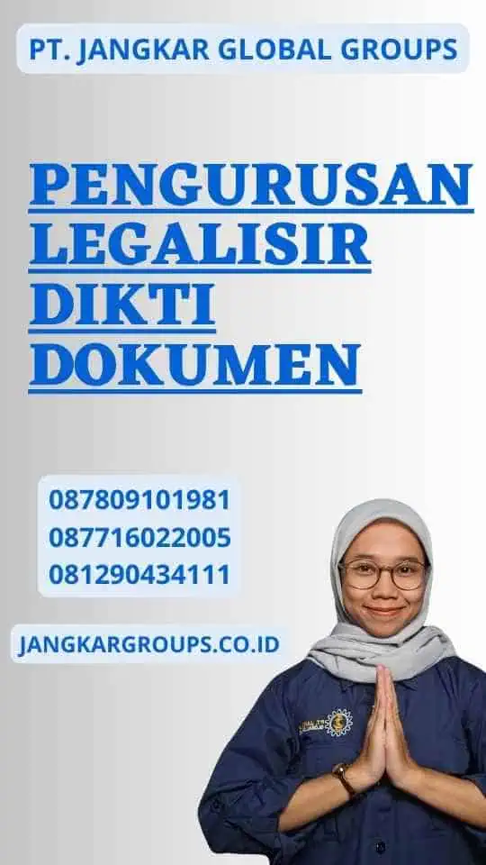 Pengurusan Legalisir Dikti Dokumen