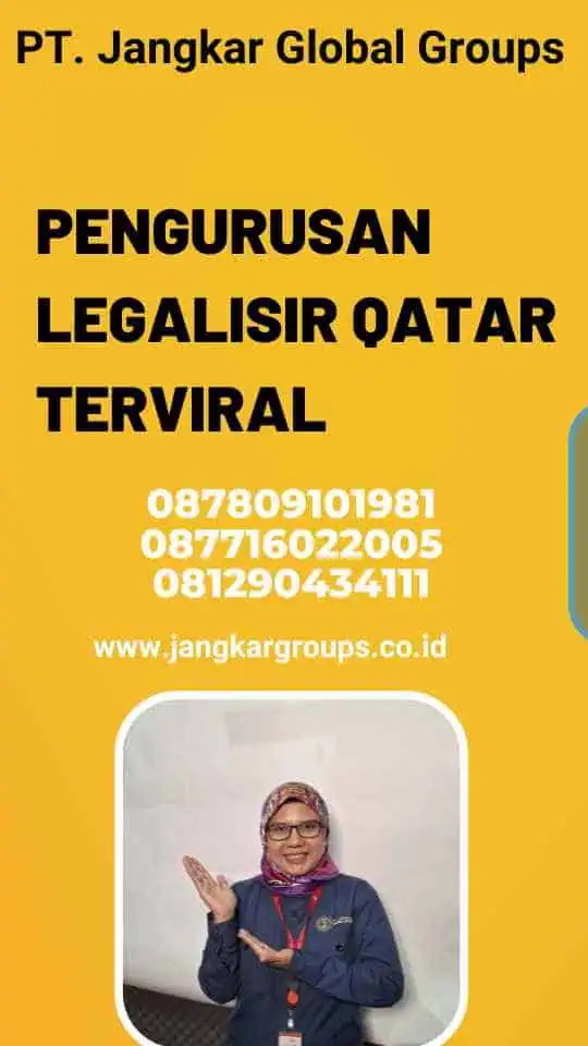 Pengurusan Legalisir Qatar Terviral