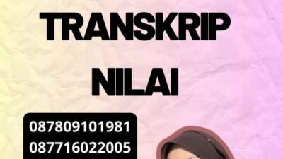 Pengurusan Legalisir Transkrip Nilai